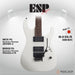 ESP Original M-II DX/R - Snow White [MIJ - Made in Japan] - Music Bliss Malaysia