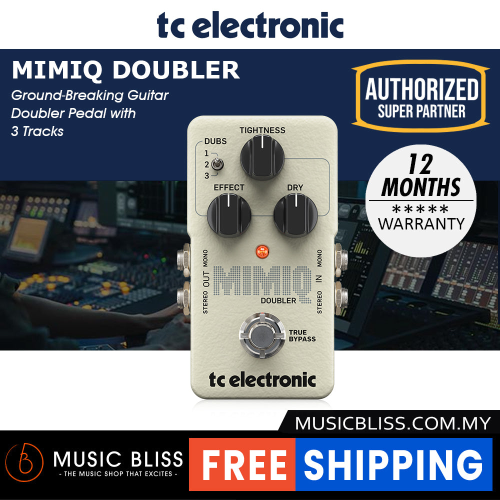 ギター tc electronic MIMIQ DOUBLER TC Electronic Mimiq Doubler — Pedal Empire