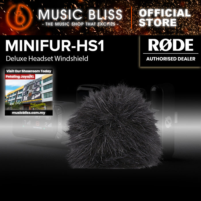 Rode MINIFUR-HS1 Artificial Fur Windshield For The HS1 - Pack of 3