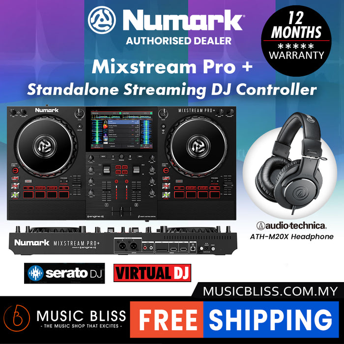 Numark Mixstream Pro + 2-deck Standalone DJ Controller