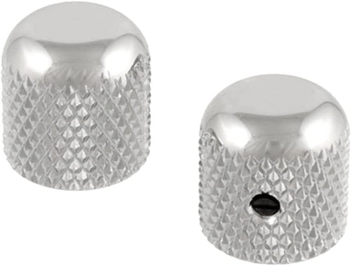 ALLPARTS MK-0110-010 Metal Dome Knobs - Chrome (Pack of 2) - Music Bliss Malaysia