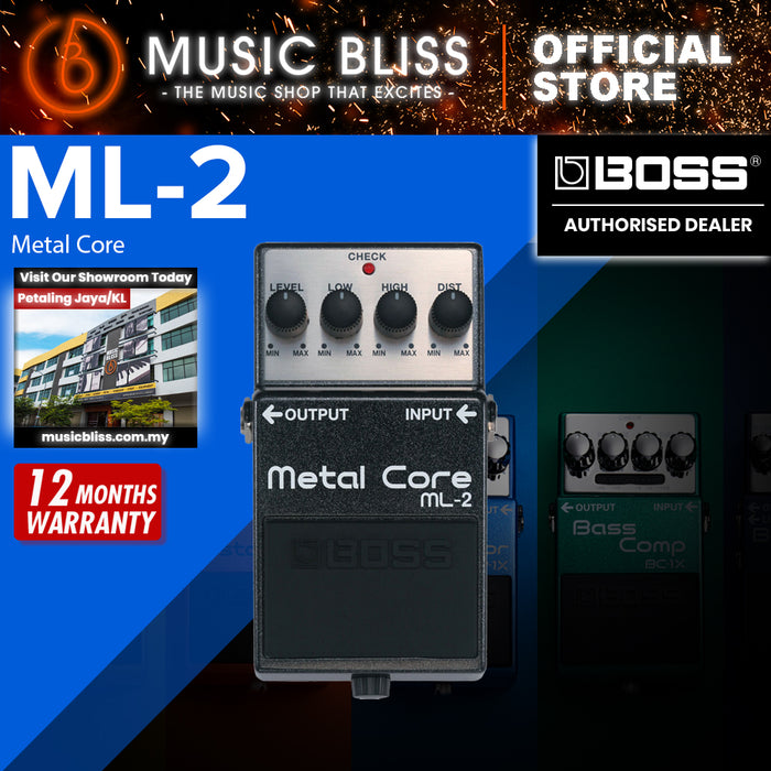Boss ML-2 Metal Core Guitar Effects Pedal