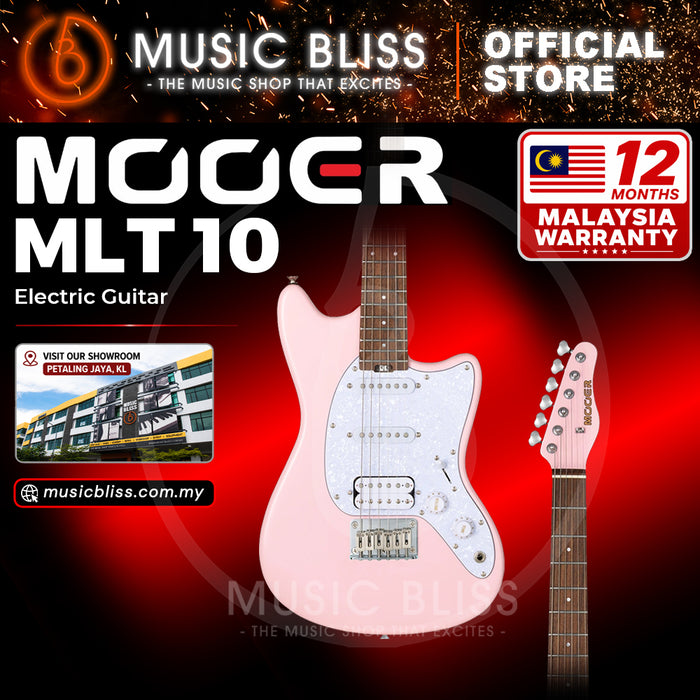 Mooer MLT10 Candy Pink Electric Guitar