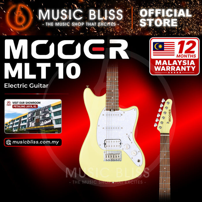 Mooer MLT10 Candy Yellow Electric Guitar
