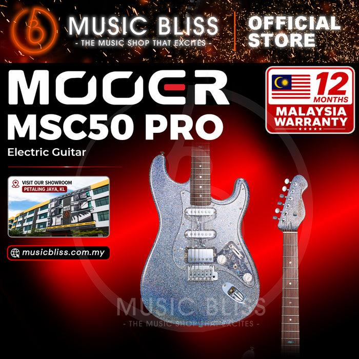 Mooer MSC50 Pro Magic Crystal Electric Guitar