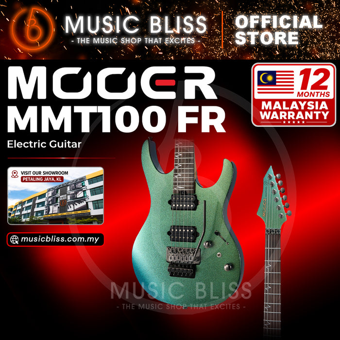 Mooer MMT100 FR Aurora Green Electric Guitar