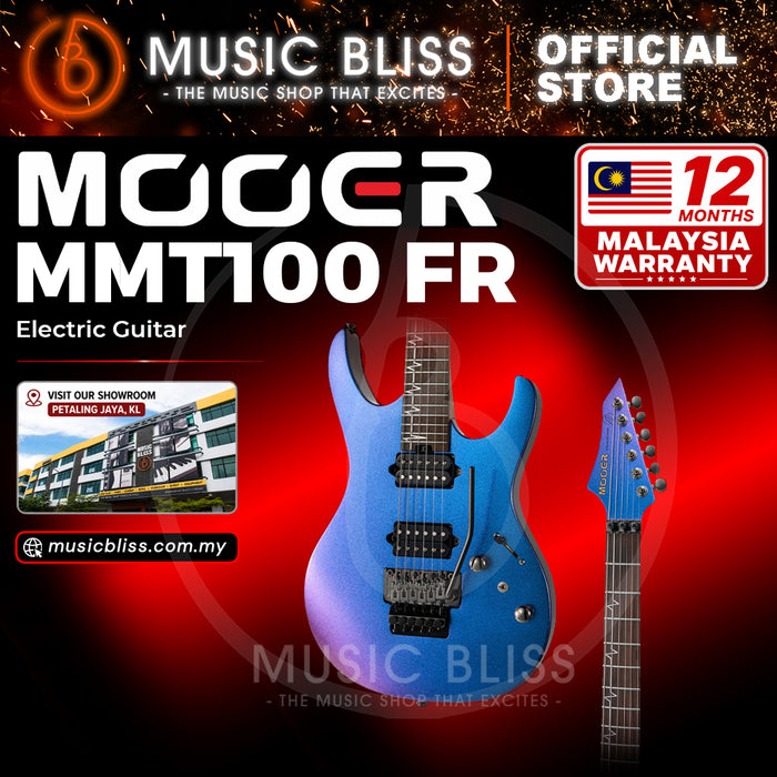Mooer MMT100 FR Aurora Purple Electric Guitar