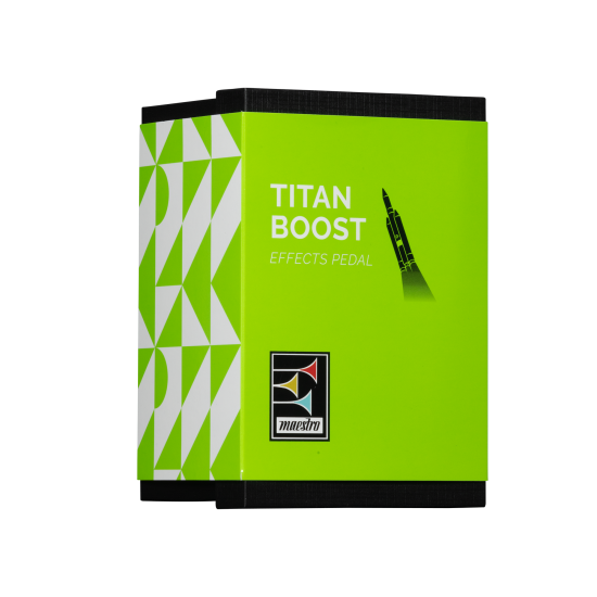 Maestro Titan Boost Effects Pedal - Music Bliss Malaysia