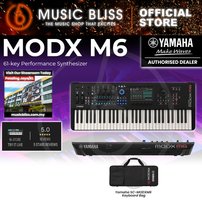 Yamaha MODX M6 Semi-weighted Key Synthesizer