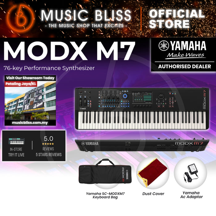 Yamaha MODX M7 Semi-weighted Key Synthesizer