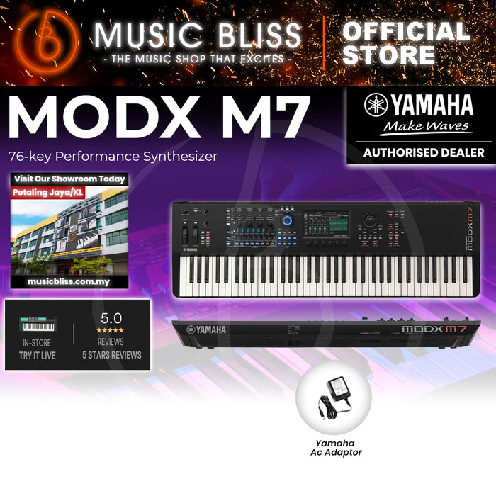 Yamaha MODX M7 Semi-weighted Key Synthesizer