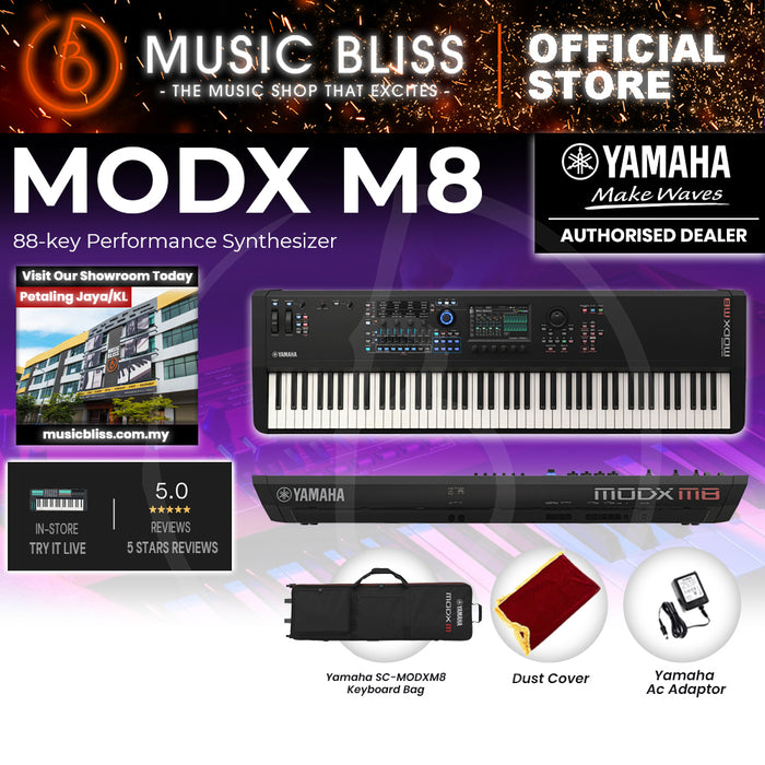 Yamaha MODX M8 88 GHS-weighted Key Synthesizer