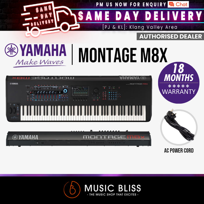 Yamaha Montage M8x 88-key Synthesizer - Music Bliss Malaysia