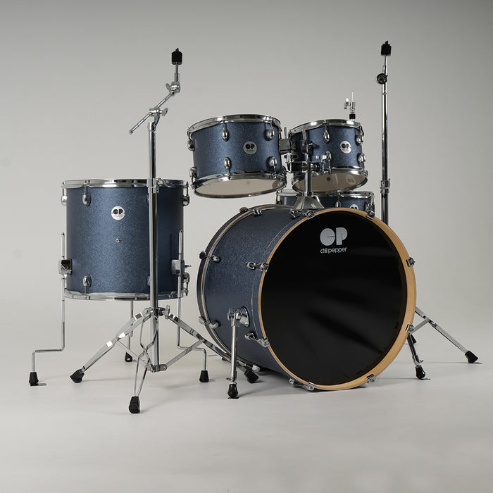 Chilli Pepper Rhythm Mate 5-Piece Drum Set  - Cyan