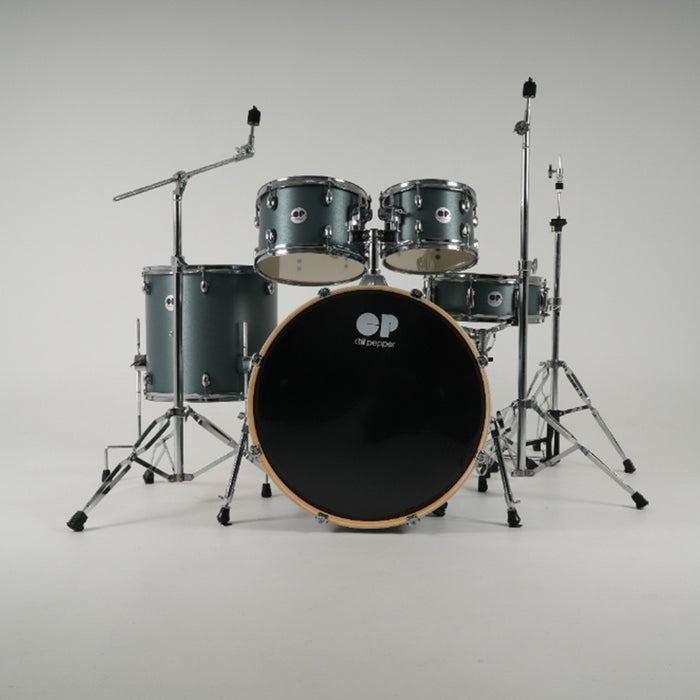 Chilli Pepper Rhythm Mate 5-Piece Drum Set  - Green Pines