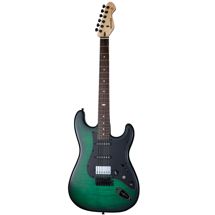 Mooer MSC31 Pro Green Burst Electric Guitar