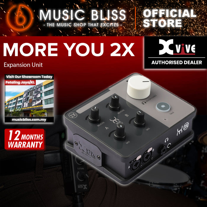Xvive More You 2X Expansion Unit for the More You HUB Audio Interface & Personal Monitoring System