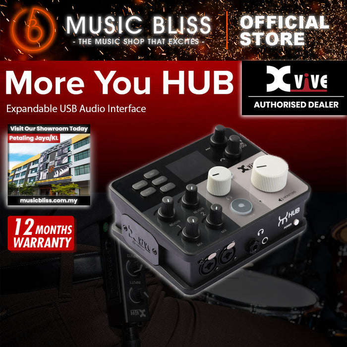 Xvive More You HUB Expandable Audio Interface & Personal Monitoring System
