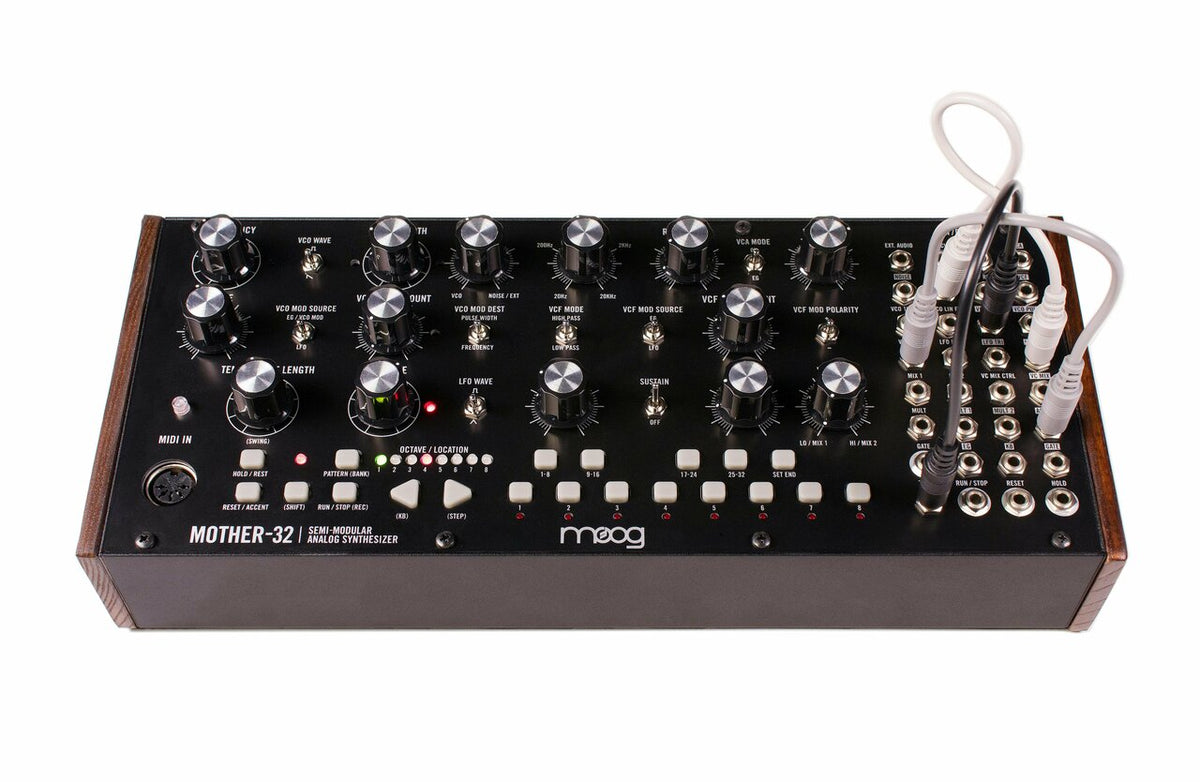 Moog Mother-32 Semi-modular Eurorack Analog Synthesizer and Step Sequencer