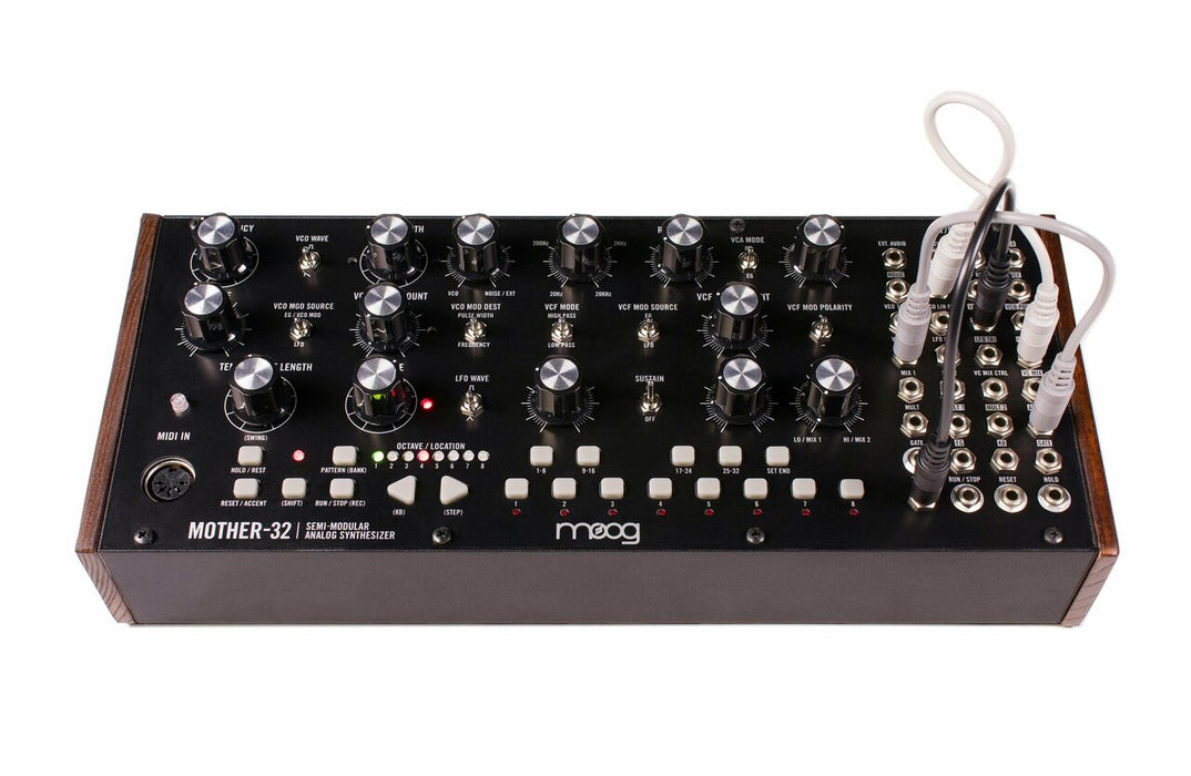Moog Mother-32 Semi-modular Eurorack Analog Synthesizer and Step Sequencer