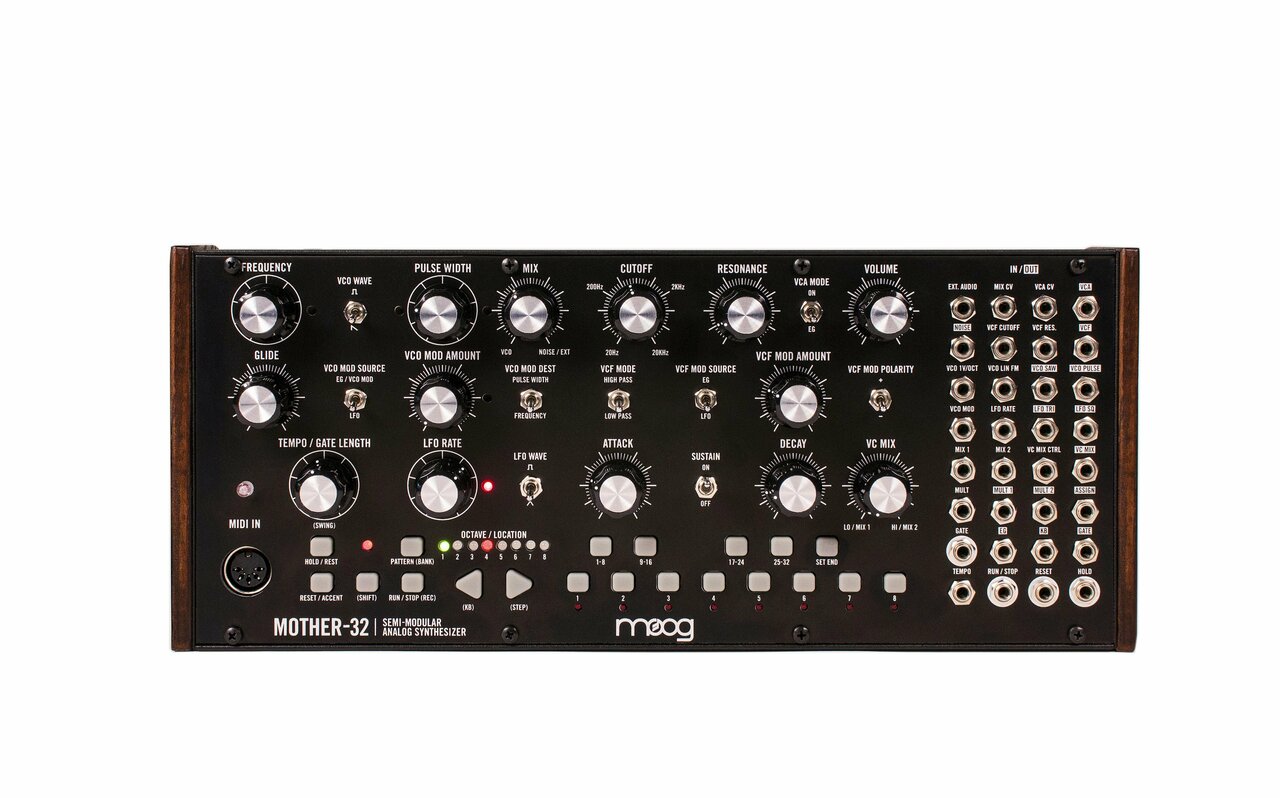 Moog Mother-32 Semi-modular Eurorack Analog Synthesizer and Step Sequencer