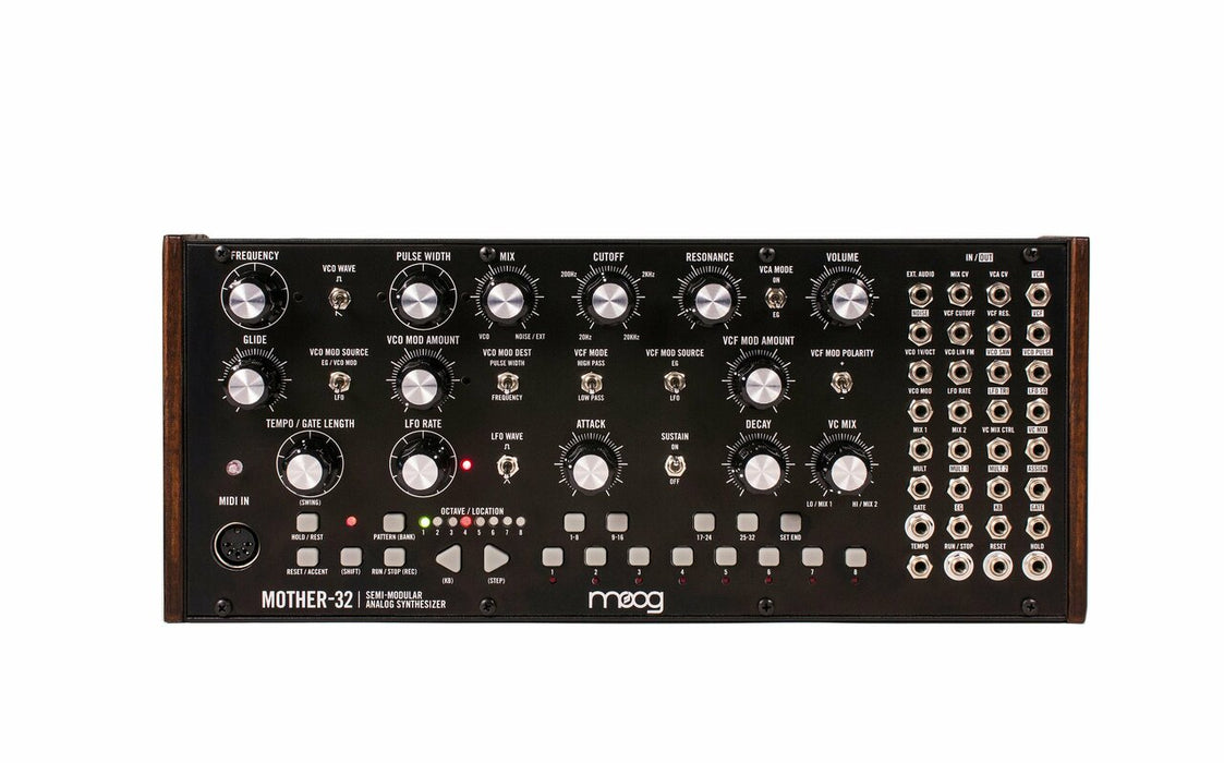 Moog Mother-32 Semi-modular Eurorack Analog Synthesizer and Step Sequencer