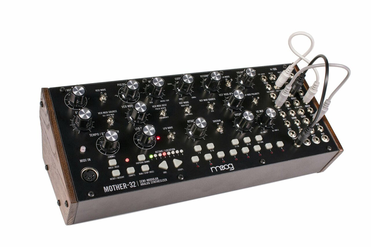 Moog Mother-32 Semi-modular Eurorack Analog Synthesizer and Step Sequencer