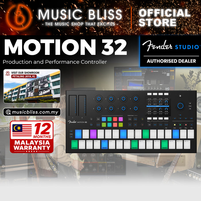 Fender Studio Motion 32 Production and Performance Controller