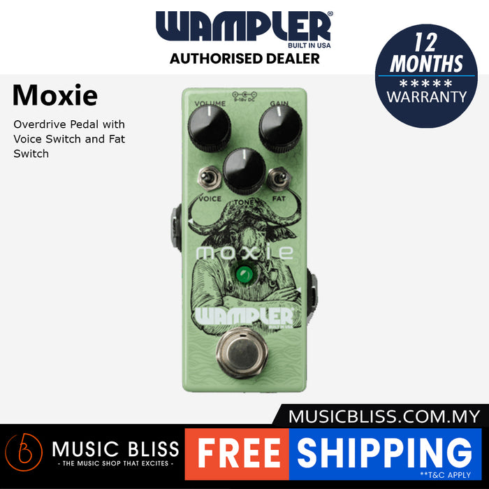 Wampler Moxie Overdrive Pedal