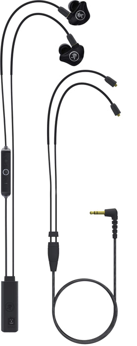 Mackie MP-120 BTA Single Dynamic Driver Professional In-Ear Monitors with Bluetooth Adapter - Music Bliss Malaysia