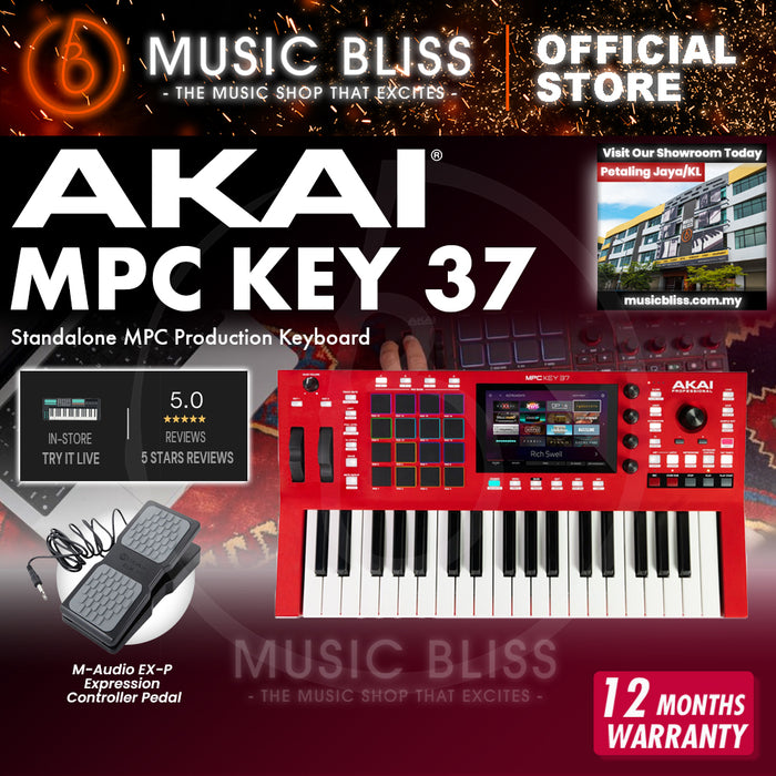 Akai Professional MPC Key 37 Standalone MPC Production Keyboard