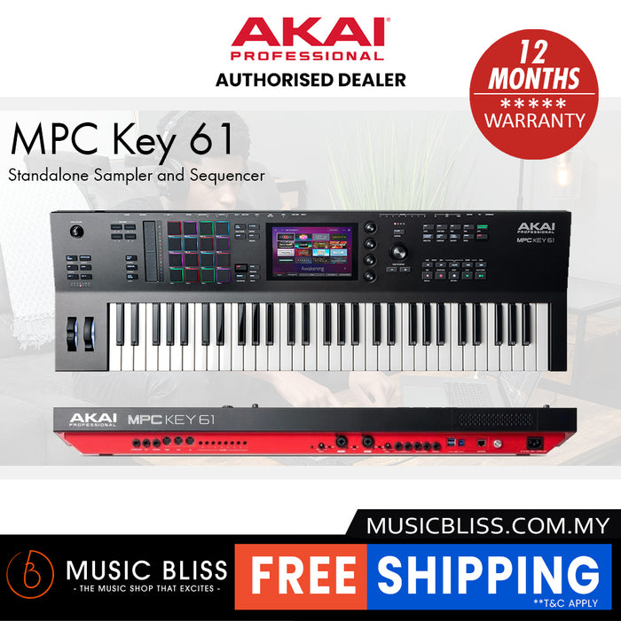 Akai Professional MPC Key 61 Standalone Sampler and Sequencer
