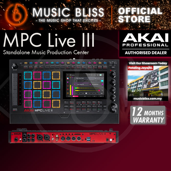 Akai Professional MPC Live III Standalone Music Production Center