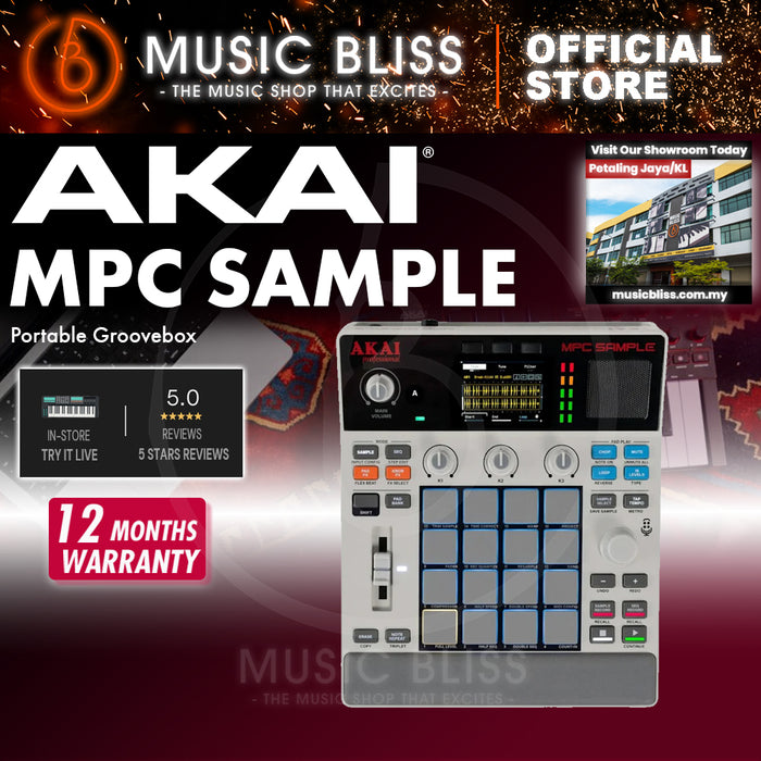 Akai Professional MPC Sample Portable Groovebox