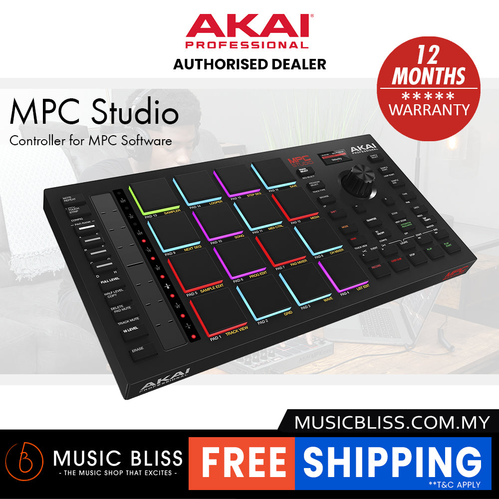 Akai Professional MPC Studio 2 Music Production Controller and MPC ...