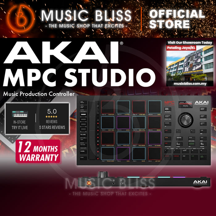 Akai Professional MPC Studio 2 Music Production Controller and MPC Software