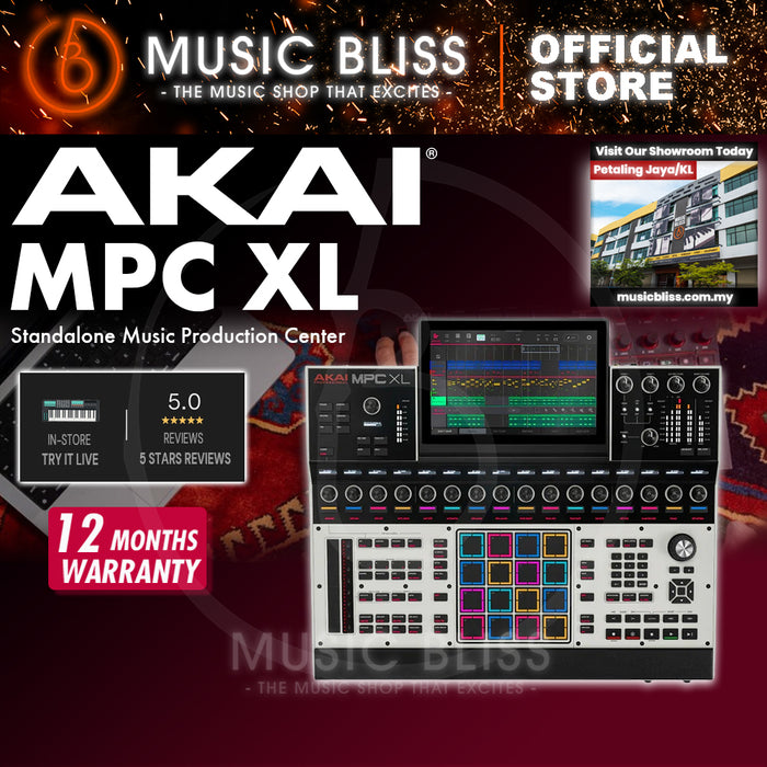 Akai Professional MPCXL Standalone Sampler and Sequencer