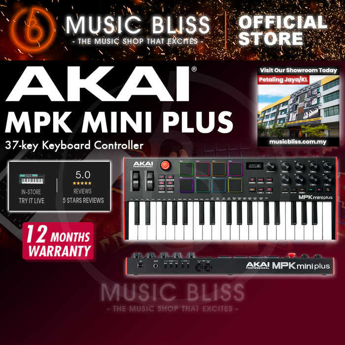 Akai Professional MPK Mini Plus 37-key MIDI Controller Keyboard
