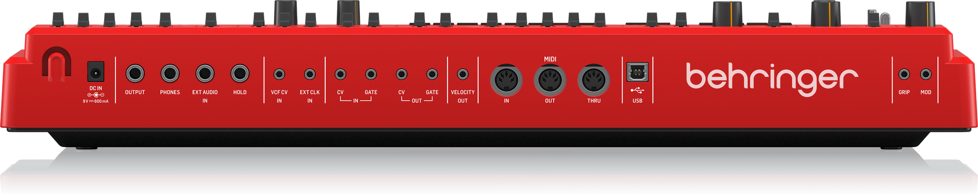 Behringer MS-1 MKII Analog Synthesizer - Red