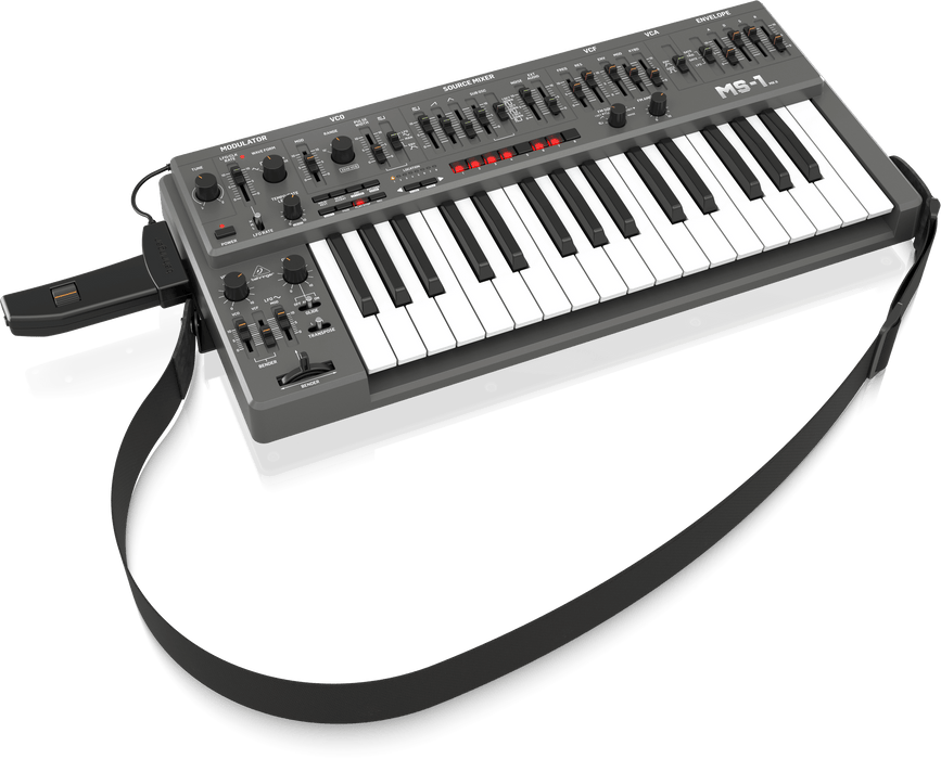 Behringer MS-1 MK II-GY 32-key Monophonic Analog Synthesizer - Gray