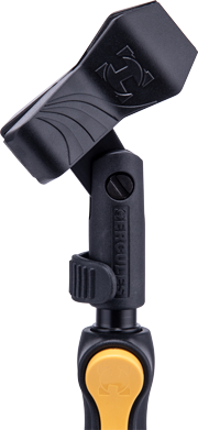 Hercules MS100B PLUS Tabletop Mic Stand, Round Base