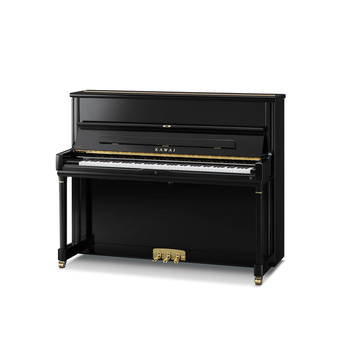 Kawai Master Series MS123 Upright Piano - Black Polish