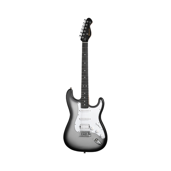 Mooer MSC12 Pro C Iron Silver Electric Guitar