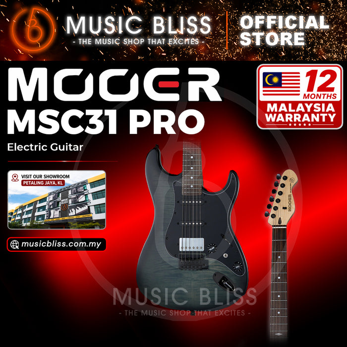 Mooer MSC31 Pro Grey Burst Electric Guitar