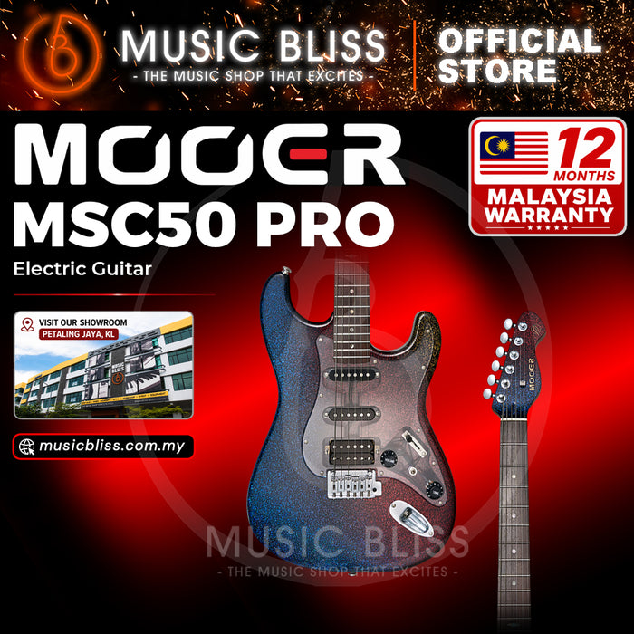 Mooer MSC50 Pro Starry Night Electric Guitar