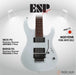 ESP Original M-SEVEN/R - Pearl White Gold [MIJ - Made in Japan] - Music Bliss Malaysia