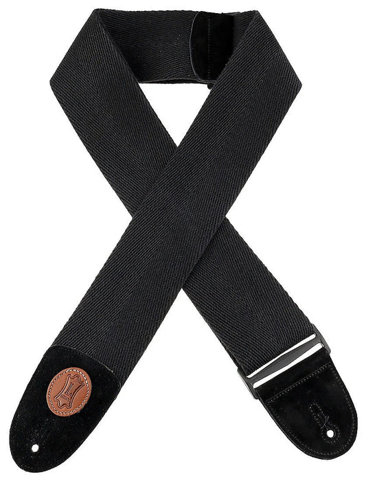 Levy's MSSC4 Cotton Bass Strap - Black