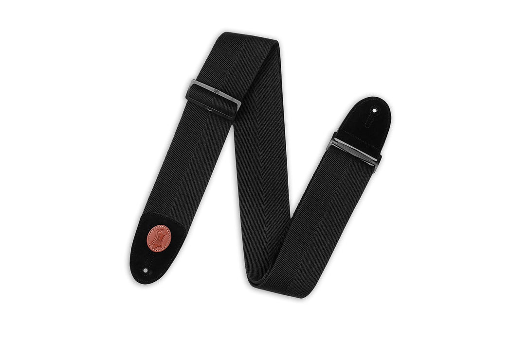 Levy's MSSC4 3" Cotton Bass Strap - XL Black