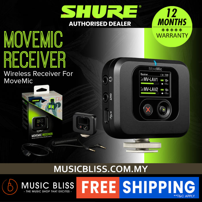 Shure MoveMic Shoe Mount Wireless Receiver