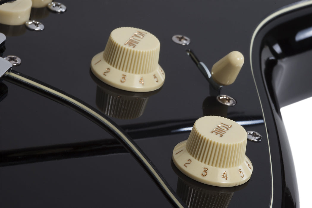 Schecter MV-6 Electric Guitar - Gloss Black